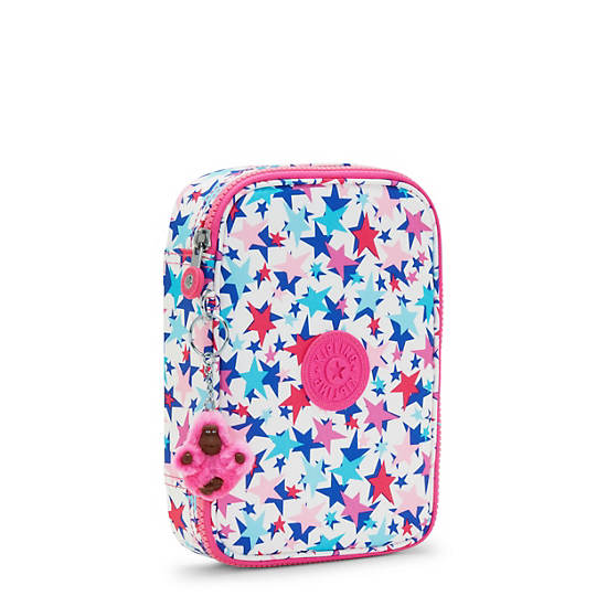 Kipling 100 Pens Printed Case Väska Olika Färger | SE 1180FD